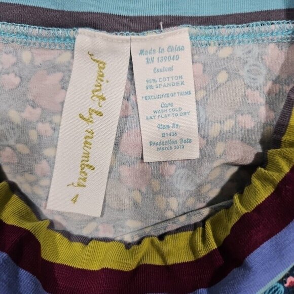 Matilda Jane Fingerpaint Michelle Skirt Girls Paint by Numbers Size 4 Floral - Picture 4 of 7